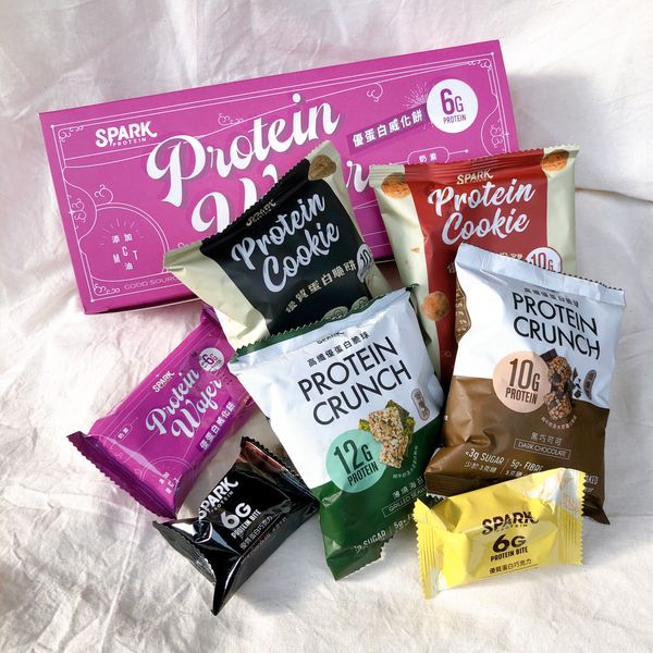 誠實開箱｜Spark Protein 高蛋白零食系列，沒想到蛋白零食也可以這麼好吃！推薦折扣碼：PF50